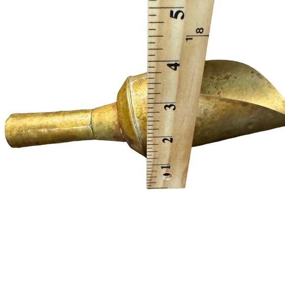 1940/50s Brass & Copper Grain/Ice Scoop - Picture 10 of 12
